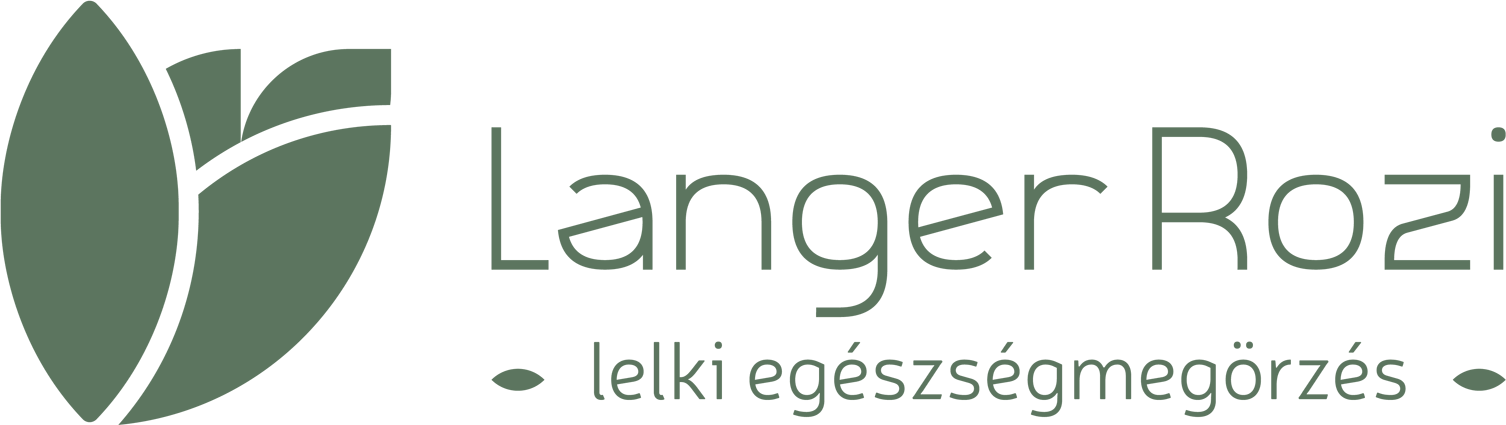 Langer Rozi — lelki egészségmegőrzés